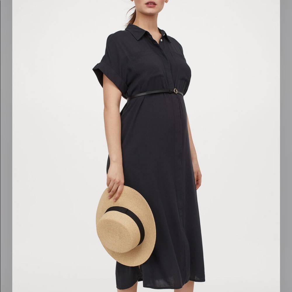 H&M maternity shirt dress